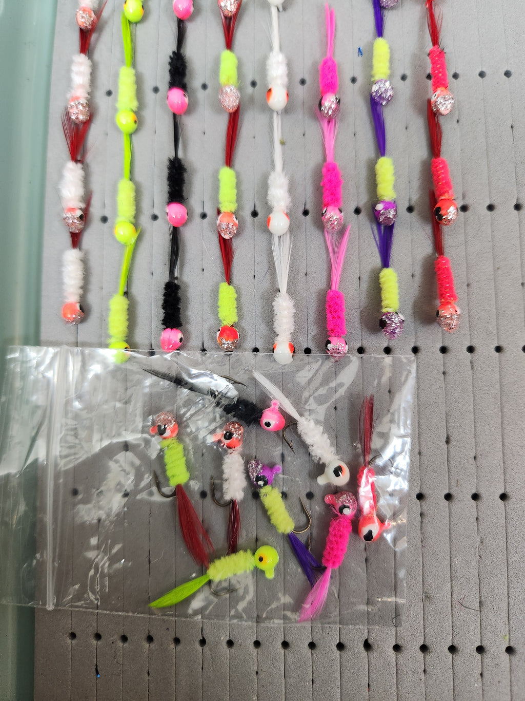 8pk ice fire jigs #8hook